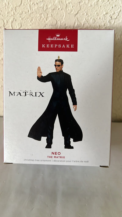 Hallmark 2022 The Matrix Neo Christmas Ornament New With Box