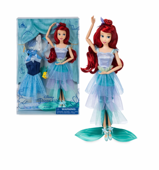 Disney Store Princess Ariel Ballet Doll 11 1/2'' New with Box