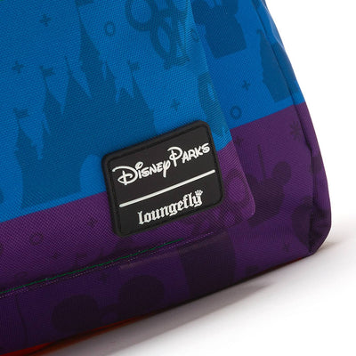 Disney Parks 2020 Rainbow Mickey Mouse Canvas Backpack New with Tag