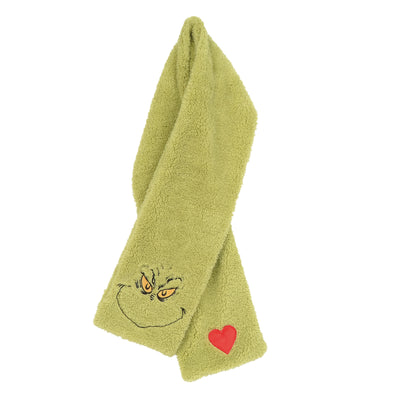 Snowpinions Grinch Fleece Scarf Youth Size New with Tag