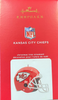 Hallmark 2022 NFL Kansas City Chiefs Helmet Christmas Ornament New With Box