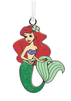 Hallmark Disney Princess Ariel Metal Ornament New with Card