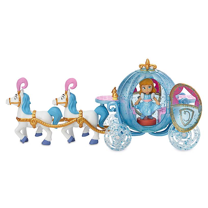 Disney Animators' Collection Littles Cinderella Carriage Mini Set New with Box