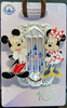 Disney 100 Years of Wonder Celebration Mickey & Minnie Castle Pin New with Card