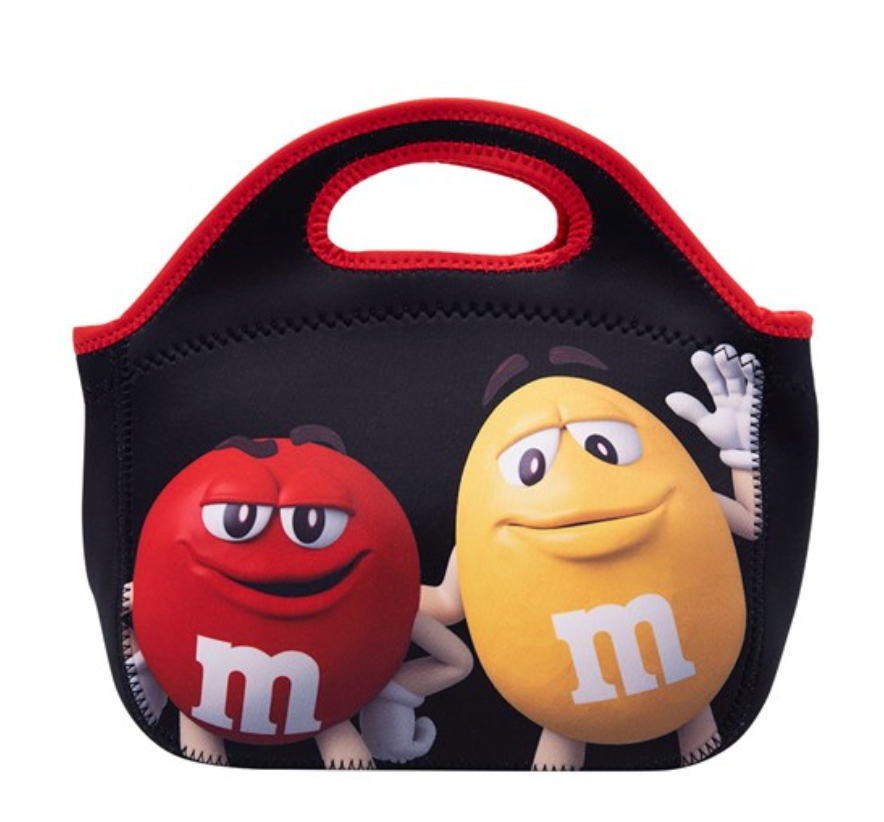 M&M's World Red and Yellow Characters Insulated Tote New with Tag