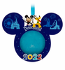 Disney Disneyland 2022 Mickey Pluto Photo Frame Christmas Ornament New with Tag