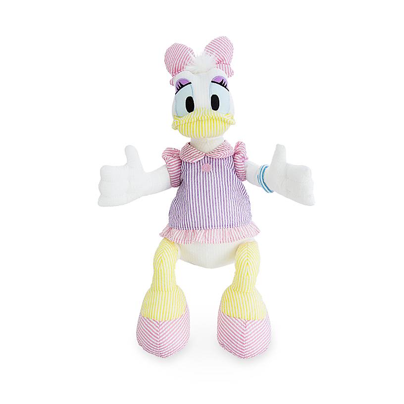 Disney Parks Daisy Duck Seersucker 15in Plush New with Tags