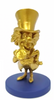 Disney 50th Walt Disney World Gold Fab 50 Mad Hatter Vinyl Figure New Opened Box