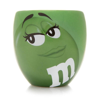M&M's World Green Character Barrel Shot Glass New