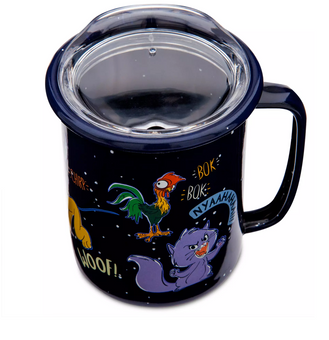 Disney Critters Chaos Collection Pascal Hei Hei Meeko Pluto Steel Travel Mug New
