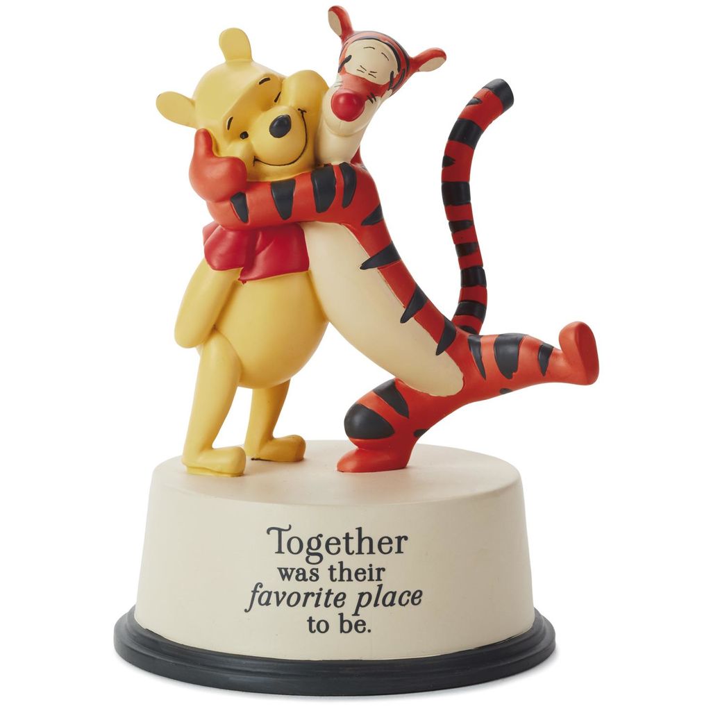 Hallmark Disney Winnie the Pooh and Tigger Together Figurine 5.5in New
