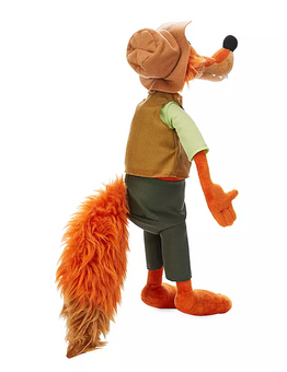 Disney Parks Br'er Fox Splash Mountain Medium Plush New with Tags