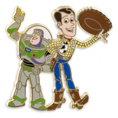 Disney Parks Toy Story Woody and Buzz Lightyear Pin New with Card