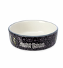 Disney Parks The Haunted Mansion Feed Me Foolish Mortals Ceramic Pet Bowl New