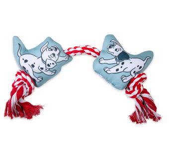 Disney Tails 101 Dalmatians Pet Pull Toy Plush New with Tag