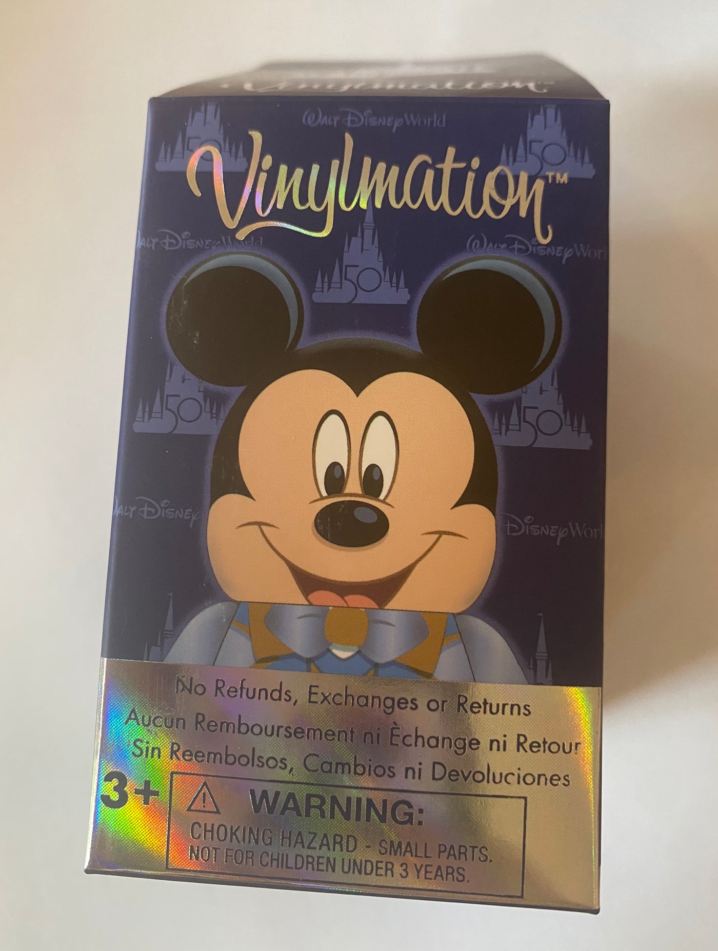 Disney Donald Duck Vinylmation Walt Disney World 50th Anniversary New Opened Box