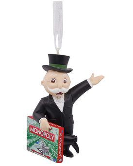Hallmark Hasbro Monopoly Game Christmas Ornament New with Box