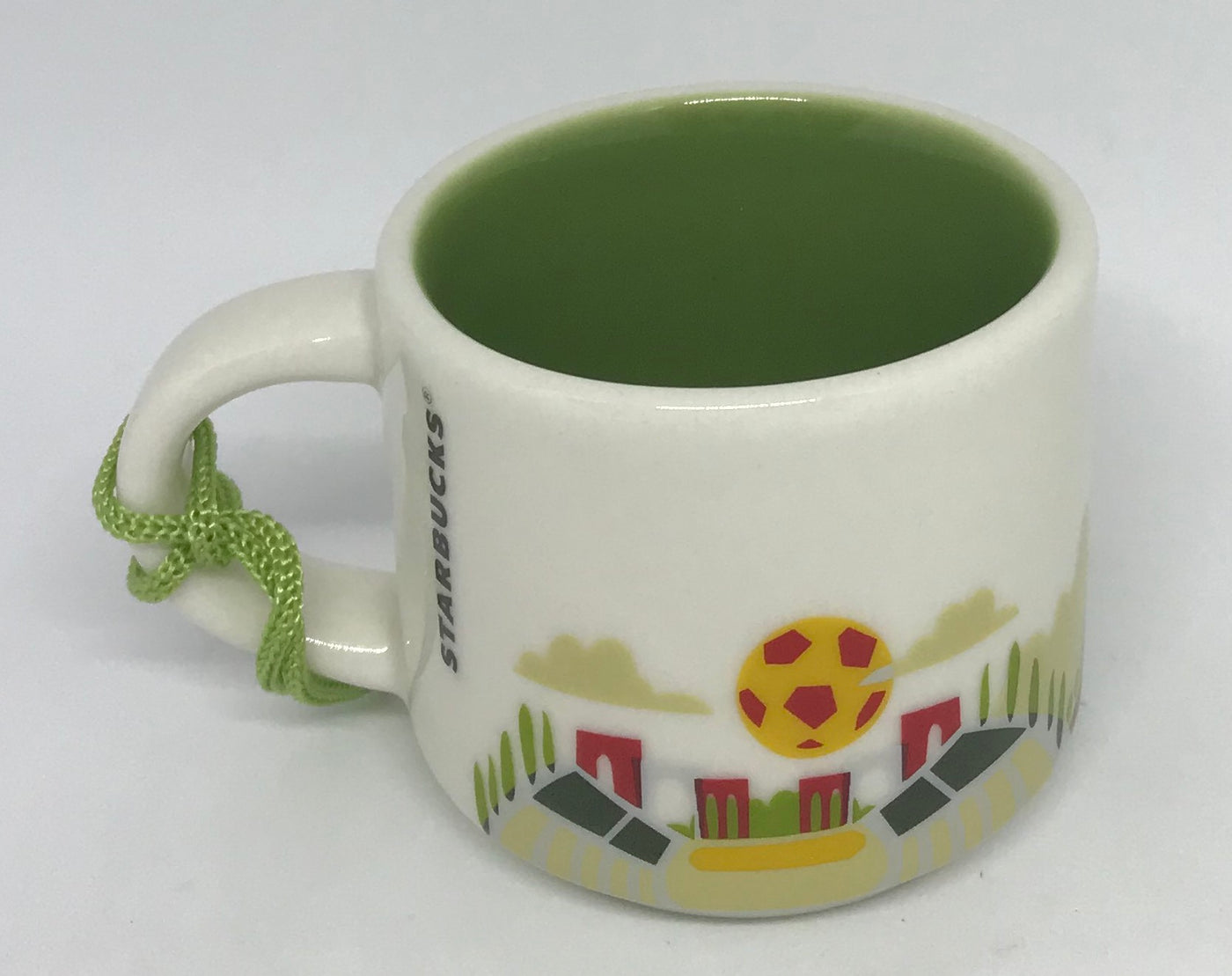 Starbucks Coffee You Are Here Italy Ceramic Mug Ornament New with Box