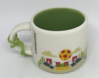 Starbucks Coffee You Are Here Italy Ceramic Mug Ornament New with Box