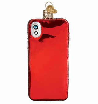 Old World Christmas Smartphone Glass Christmas Ornament New with Tag