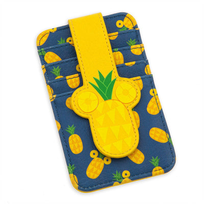 Disney Parks Mickey Mouse Pineapple Card Case New