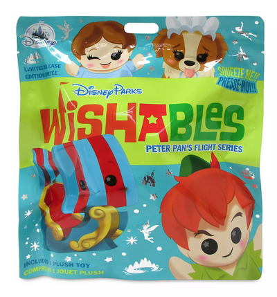 Disney Parks Peter Pan Mystery Wishables Limited Plush New Sealed