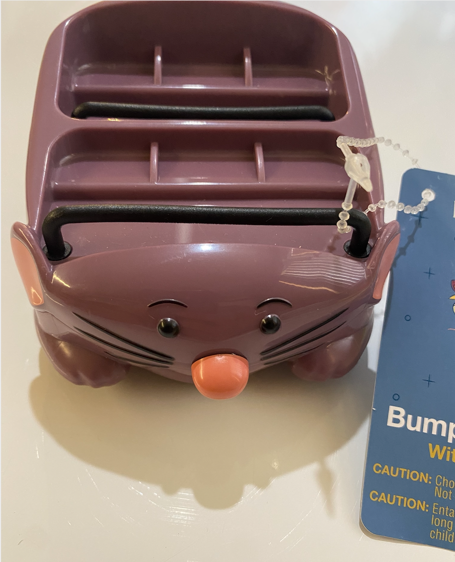 Disney Parks Chef Remy Ratatouille Adventure Bump and Go Purple Vehicle Toy New