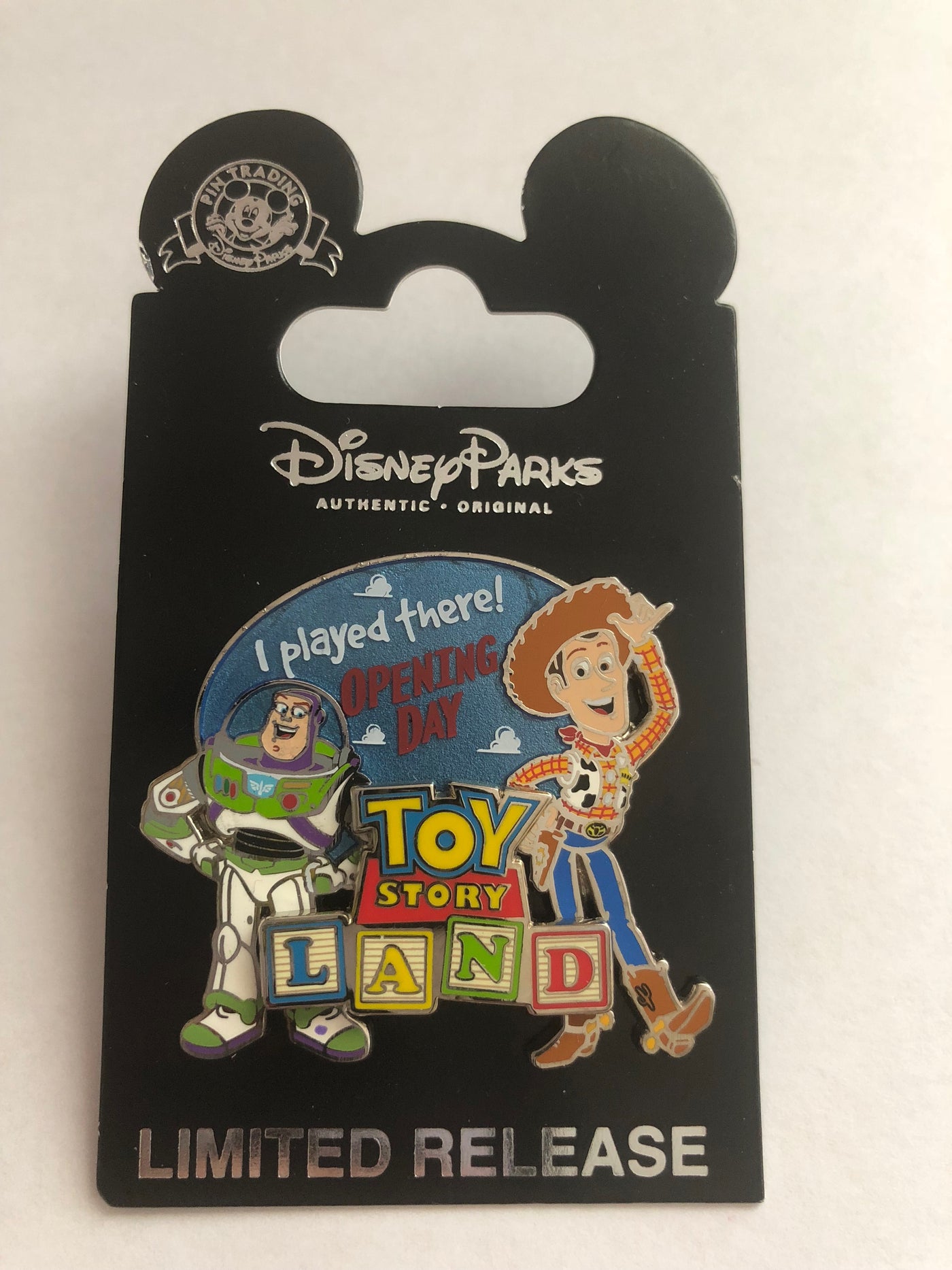 Disney Parks Toy Story Land Opening Day Limited Pin New with Card