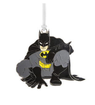 Hallmark Marvel Batman Metal Ornament New with Card