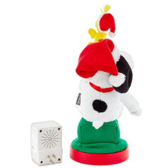 Hallmark Peanuts Snoopy Musical Christmas Tree-Lighting Plush New